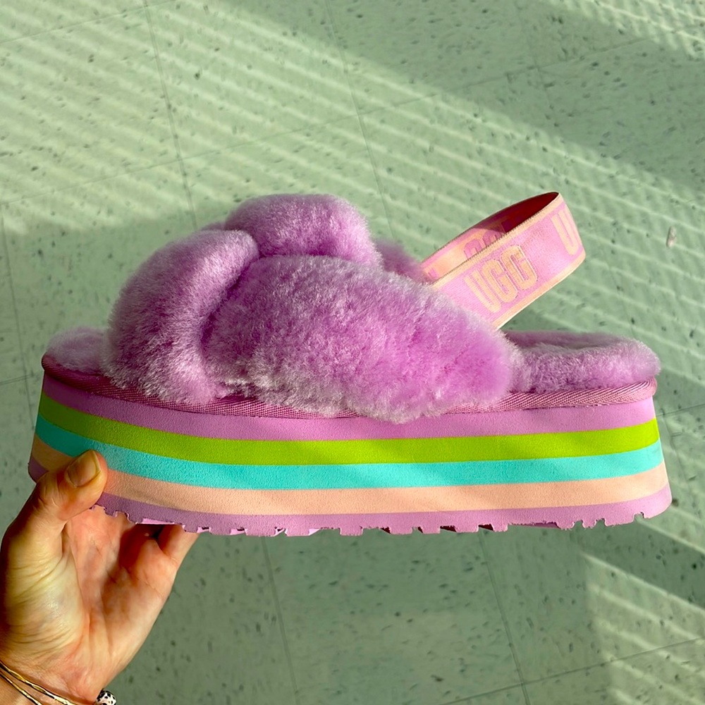 UGG platform slides